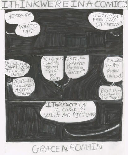 A comic without pictures A comic without pictures