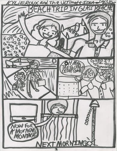 Kylie Roux & The Ultimate Idea (9 page comic) Kylie Roux & The Ultimate Idea (9 page comic)